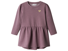 Name It arctic dusk heart sweat dress